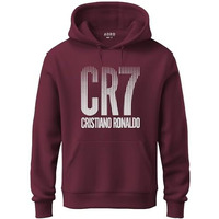 Adro Men's Cotton Neck Hooded Sweatshirt (H20-M-Cr07-Mr_Maroon_M)