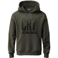 Adro Men's Cotton Neck Hooded Sweatshirt (H20-M-Cr07-Ol_Olive_S)