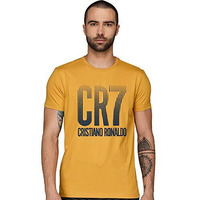 Adro Design Printed T-Shirts For Men & Women (Rnr-S35-Cr07-Mu_Mustard_L)