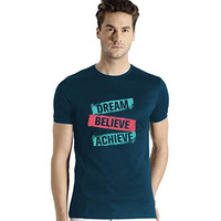 Adro Men's & Women's Regular Fit T-Shirt (Rnr-M-Dba-Sb-M_Steel Blue_Medium)