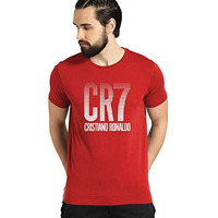 Adro Design Printed Red T-Shirt For Men & Women (Rnr-M-Cr07-Rd_Red_M)