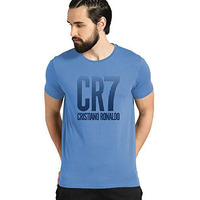 Adro Design Printed Sky Blue T-Shirt For Men & Women (Rnr-M-Cr07-Sk_Skyblue_Xl)