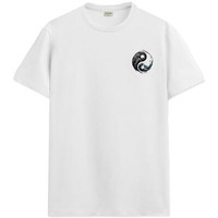 Adro Men's Solid Regular Fit T-Shirt (Rn24-Stick-Yong-Wh_White