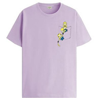 Adro Tshirt For Men | Anime T Shirt For Men | 100% Cotton Tshirt | Graphic Printed T-Shirt | Chest Printed Tshirt | Minion Anime Tshirt | T-Shirts| Rn24-Stick-Mini-Pu-L Purple
