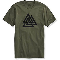 Adro Triangle Mens Printed T-Shirt (Rnr-M-Tkt-Ol_Olive_2Xl)