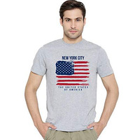 Adro Men's Usa American Flag Printed Cotton T-Shirts (Rnr-M-Nww-Gr_Grey_M)