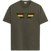 Adro Men's Solid Regular Fit T-Shirt (Rn24-Cap-Ol_Olive