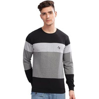 Adro Full Sleeve Tshirt For Men | Colorblock T Shirt For Men | 100% Cotton Tshirt | Full Sleeve T-Shirt | Mens Full Sleeves T Shirts |Fr4-24-Bst-Bl-Xl