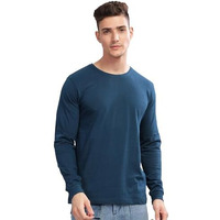 Adro Full Sleeve Tshirt For Men | Plain T Shirt For Men | 100% Cotton Tshirt | Full Sleeve T-Shirt | Mens Full Sleeves T Shirts |Fs-24-Pln-Sb-S Teal