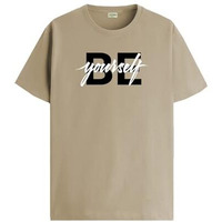Adro Tshirt For Men | Printed T Shirt For Men | 100% Cotton T-Shirt |Printed T Shirt | T-Shirts | Rn24-Byo-Be-2Xl Beige