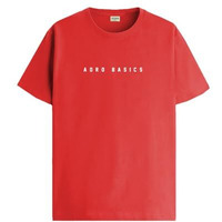 Adro Tshirt For Men | Printed T Shirt For Men | 100% Cotton T-Shirt |Printed T Shirt | T-Shirts | Rn24-Ar2-Rd-Xl Red