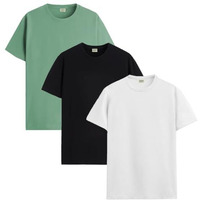 Adro T Shirts Pack Of 3 Mens Tshirts Cotton T Shirts For Men Pack Of 3 T Shirts Regular Fit Tshirts Combo T Shirts Solid Tshirt For Men | Rcm3-Pln-Pt-Bl-Wh-L