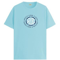Adro Men's Solid Regular Fit T-Shirt (Rn24-Bul-Mi_Mint