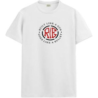 Adro Men's Solid Regular Fit T-Shirt (Rn24-Bul-Wh_White