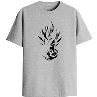 Adro Men's Solid Regular Fit T-Shirt (Rn24-Gok-Gr_Grey