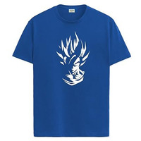 Adro Men's Solid Regular Fit T-Shirt (Rn24-Gok-Rb_Royal Blue