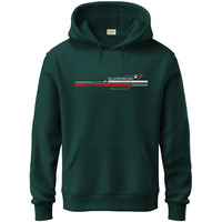 Adro Hoodies For Men, 320 Gsm Soft Cotton Hoodie Fabric, Long Lasting Printed Hoodie For Winter | Mens Hoodies | Sweatshirt For Men|H24-Rac-Grn-S Green