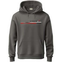 Adro Hoodies For Men, 320 Gsm Soft Cotton Hoodie Fabric, Long Lasting Printed Hoodie For Winter | Mens Hoodies | Sweatshirt For Men|H24-Rac-Sg-2Xl Steel Grey
