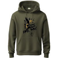 Adro Hoodies For Men | Printed Hoodie For Men | Cotton Hoodie | Luffy Hoodie Gear 5 | Sweatshirt For Men | Anime Hoodie | H24-Dream-Ol-S Olive