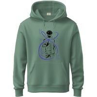 Adro Hoodies For Men | Printed Hoodie For Men | Cotton Hoodie | Luffy Hoodie Gear 5 | Sweatshirt For Men | Anime Hoodie | H24-Ani-Pt-2Xl