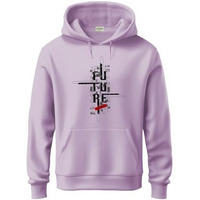 Adro Hoodies For Men, 320 Gsm Soft Cotton Hoodie Fabric, Long Lasting Printed Hoodies For Winter | Mens Hoodies | Sweatshirt For Men|H24-Ftr-Pu-M Lavender
