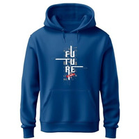 Adro Hoodies For Men, 320 Gsm Soft Cotton Hoodie Fabric, Long Lasting Printed Hoodies For Winter | Mens Hoodies | Sweatshirt For Men|H24-Ftr-Rb-S Royal Blue