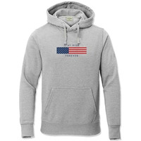 Adro Men's Regular Fit Hoodies | Printed Hoodie| Cotton Hoodie | Mens Hoodies | Sweatshirt For Men | Hooded Hoodie | H24-Flag-Gr-Xl Grey
