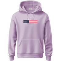 Adro Hoodies For Men, 320 Gsm Soft Cotton Hoodie Fabric, Long Lasting Printed Hoodies For Winter | Mens Hoodies | Sweatshirt For Men|H24-Flag-Pu-M Lavender