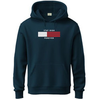 Adro Cotton Sweatshirt For Men | Mens Hoodies | H24-Flag-Sb-S Teal