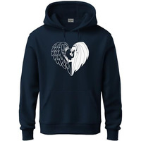 Adro Hoodies For Men | Printed Regular Fit Hoodie For Men | Cotton Hoodie | Mens Hoodies | Sweatshirt For Men | Hooded Hoodie|H24-Devi-Nb-M Navy Blue (Medium)