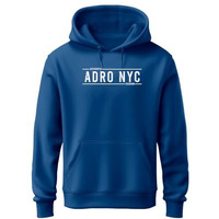 Adro Hoodies For Men | Printed Regular Fit Hoodie For Men | Cotton Hoodie | Mens Hoodies | Sweatshirt For Men | Hooded Hoodie|H24-Adro-Rb-M Royal Blue (Medium)