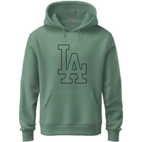 Adro Men's Cotton Neck Hooded Sweatshirt (H24-La-Pt_Pista