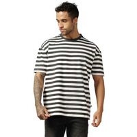 Leriya Fashion Mens T-Shirt | T Shirt For Men| Oversized T Shirt For Men| Loose Fit T Shirt For Men (Small, Black)