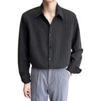 Leriya Fashion Shirt For Men| White Shirt For Men| Men Stylish Shirt | Black Casual Shirt For Men (Xx-Large, Black)
