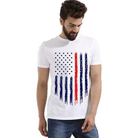 Adro Men's Regular Fit T-Shirt (Rnr-M-Usa-Wh_White_Xl)