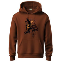 Adro Anime Hoodies For Men, 320 Gsm Soft Cotton Hoodie, Long Lasting Anime Printed Hoodie For Winter | Mens Hoodies | Sweatshirt For Men | H24-M-Dream-Br-S