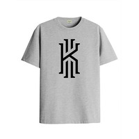 Adro Mens Printed T Shirt - Premium Cotton Graphic Printed Tshirt - Grey T-Shirt - Rn24-Kobe-Gr-M