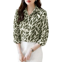 Leriya Fashion Solid Regular Fit Shirt For Women (Lf-W2199_Green-01