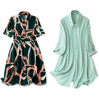 Leriya Fashion Rayon Women Above The Knee Western Dress (Lf-Wd1099&Wd1143_Green