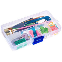 JERN Knitting Crochet Kit (Knitting Crochet kit Small White), Metal