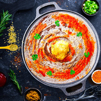SOLARA Cast Iron 12" Inch(30 CM) Tawa, Tawa for Dosa/Uthappam/Roti/Chapati/Naan, Gas & Induction Friendly, Cast Iron Tawa Cookware