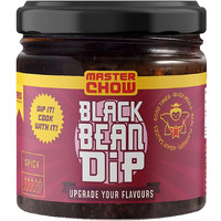 MasterChow Black Bean Dip | Dipping Sauce | Fermented Black Bean Sauce | Ready-to-Eat | Serves 4-5 (200gm)
