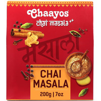 Chaayos Chai Masala - Aromatic Tea Masala Powder with 100% Natural Ingredients - 200g [500 Cups]
