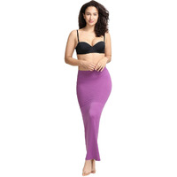 Zivame All Day Flared Mermaid Saree Shapewear for Women - Purple