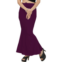 KASHIKAY CREATION Cotton Lycra Saree Shapewear Petticoat for Women, Stretchable Saree Shaper Petticoat Inskirt, Shape wear Dress for Saree, Skirts (Small, Megenta)