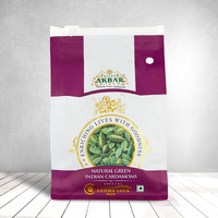 Emperor Akbar Cardamom (Elaichi)- 50g - Green Cardamom in Superior Aroma-lock Pack (Purple Grade - 8mm above)