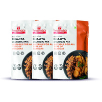 Tanawades Smart Food Instant Bhajia (Pakoda) Mix, Ready to Cook, Home Food with Hand Picked Flavours, Pack of 3