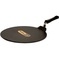 Hawkins Futura Nonstick Dosa Tava, Diameter 33 cm, Thickness 4.88 mm, Black (NDT33)