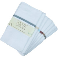 ANGEL Home Luxury Cotton Kerala Thorthu/Bath Towel (Medium; White) - Set of 2. Premium Bath Towels for Daily Comfort