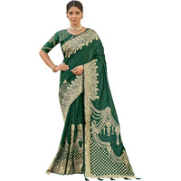 MANOHARI adorable woven pattern Banarasi Silk saree for women with Blouse Piece_MN1746